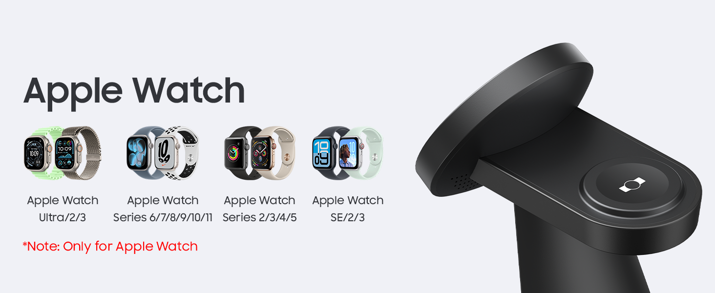 2.5w wireless charger for apple watch
