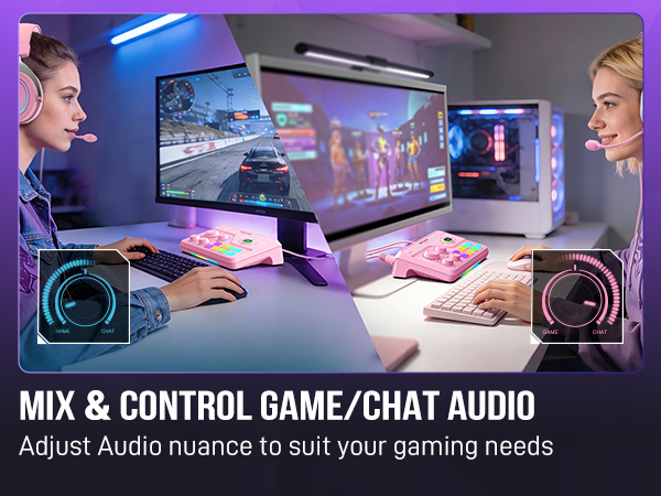 SC8 Game/Chat balance