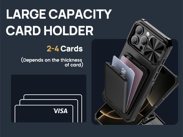 iphone 16 pro max case with wallet