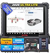 Autel MaxiCOM Ultra Lite Intelligent Scanner: 2 Years Free Update, 2026 Ultra Lite Up of Elite II...