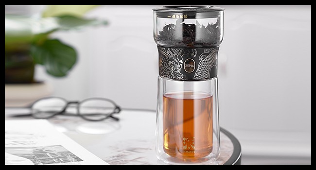 ZENS PAI 3.0 Version Modern Solo 3-in-1 One Touch Tea Maker Glass Tea Infuser