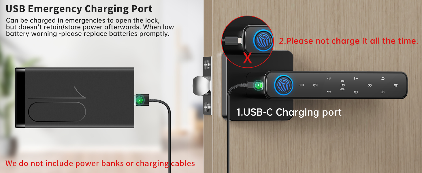 Emergency charging function