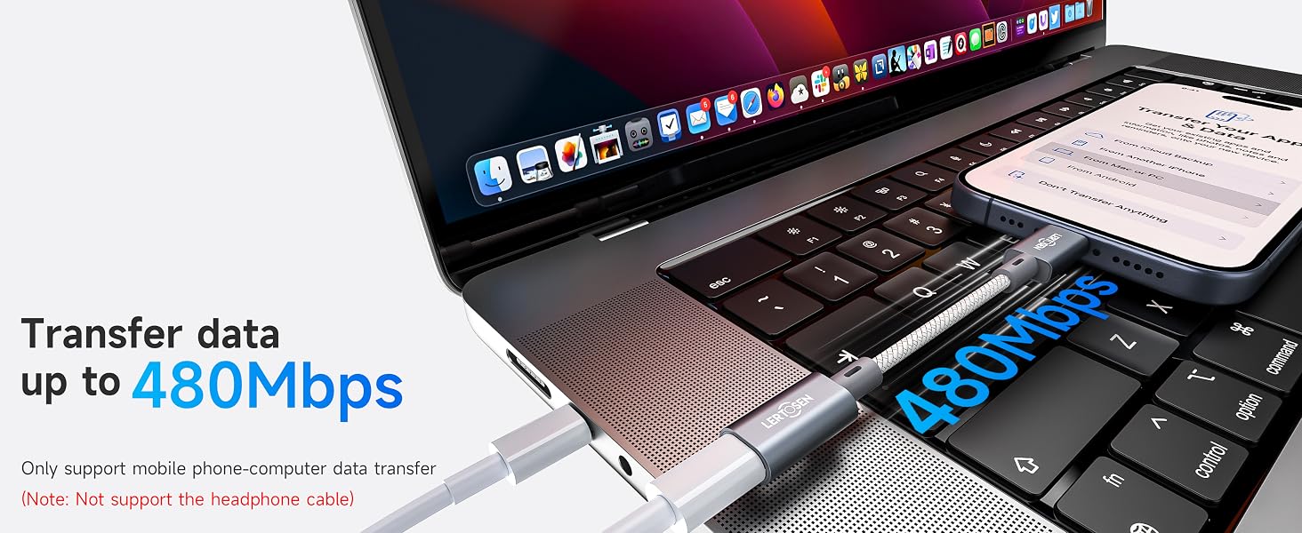 lightning to usb c adaptor