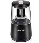 JARLINK Electric Pencil Sharpener, Heavy-duty Helical Blade to Fast Sharpen, Auto Stop for No.2/C...