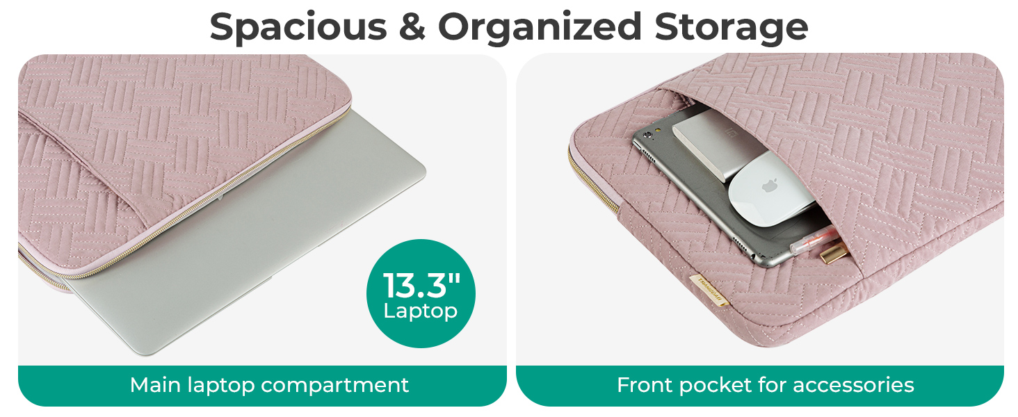 spacious and organized storage