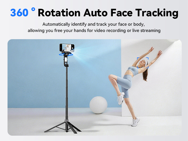 tripod for iphone with light