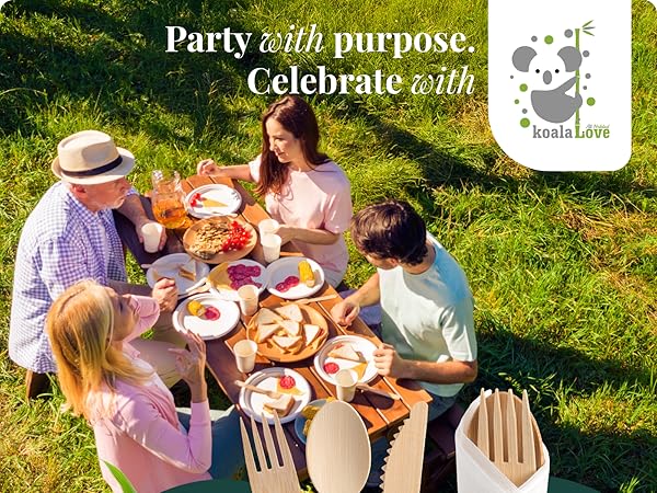 Family Enjoying an outdoor Meal
