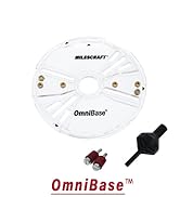 Milescraft 6202 Omni Base – Universal 7” Router Base Plate, Mounting Wings Adjust to Any Router