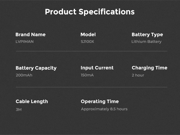 Product Specifications