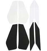 Motorcycle Tank Traction Pad Motorcycle Gas Tank Traction Pad Side Fuel Knee Grips Decal Antislip...