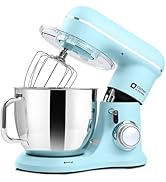 Kitchen in the box 7QT 900W 10-Speed Stand Mixer, Tilt-Head Kitchen Electric Mixer with Dough Hoo...