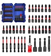 Greywolf Impact Driver Bit Set, 40 Piece 1/4" Impact Driver Bit Set, S2 Magnetic Magnetic S2 Stee...