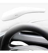 Steering Lever Cover for Tesla Model Y Juniper 2025-UP,Steering Wheel Gear Shifter Cover,Protecti...