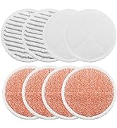 Spinwave Mop Pads Replacement Set Compatible with Bissell Spinwave 2039A 2124: 4 Heavy Scrub Pads...