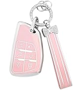 PIFOOG Key Fob Cover for GMC Yukon 2023 2022 2021 Chevy Chevrolet Tahoe Suburban 1500 Accessories...