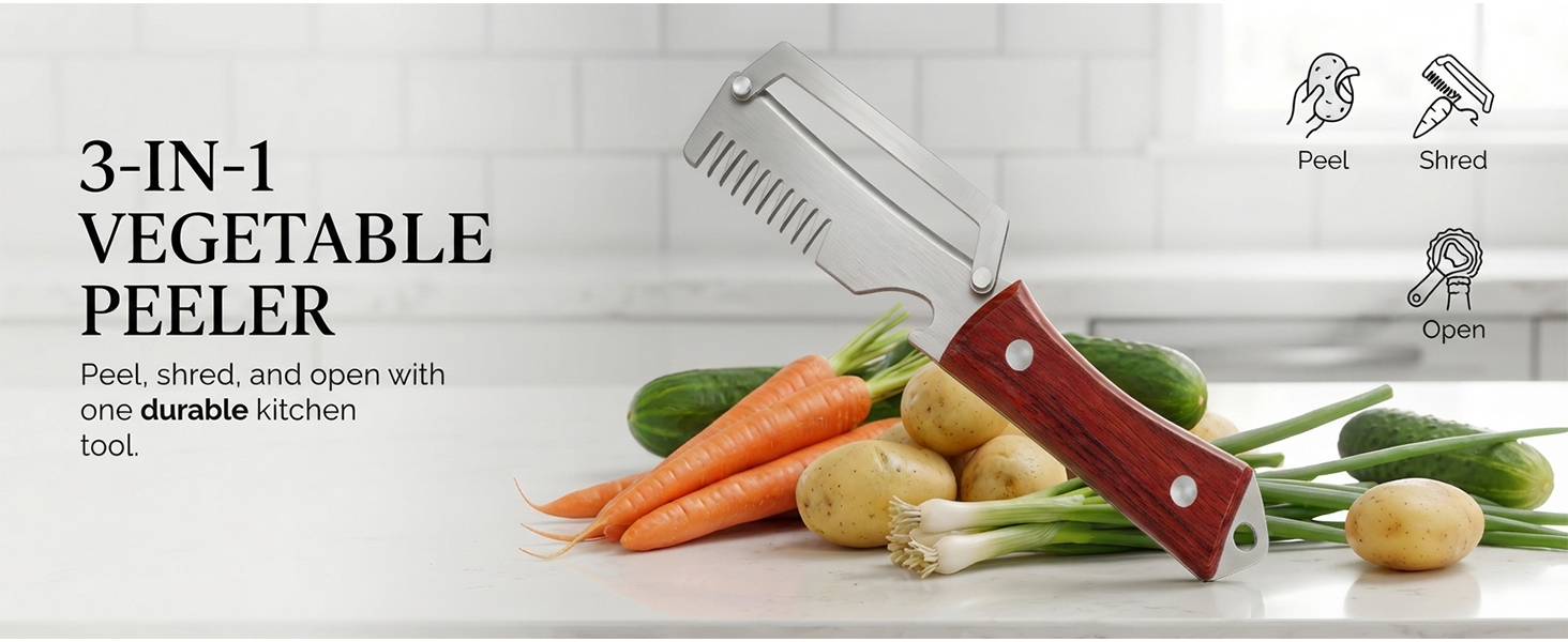 3 IN 1 vegetable peeler