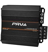 PRV Audio MDX1200.4 2 Ohm Mini 4 Channel Car Audio Amplifier 4 x 300 Watts RMS at 2 Ohm - 1200 Wa...