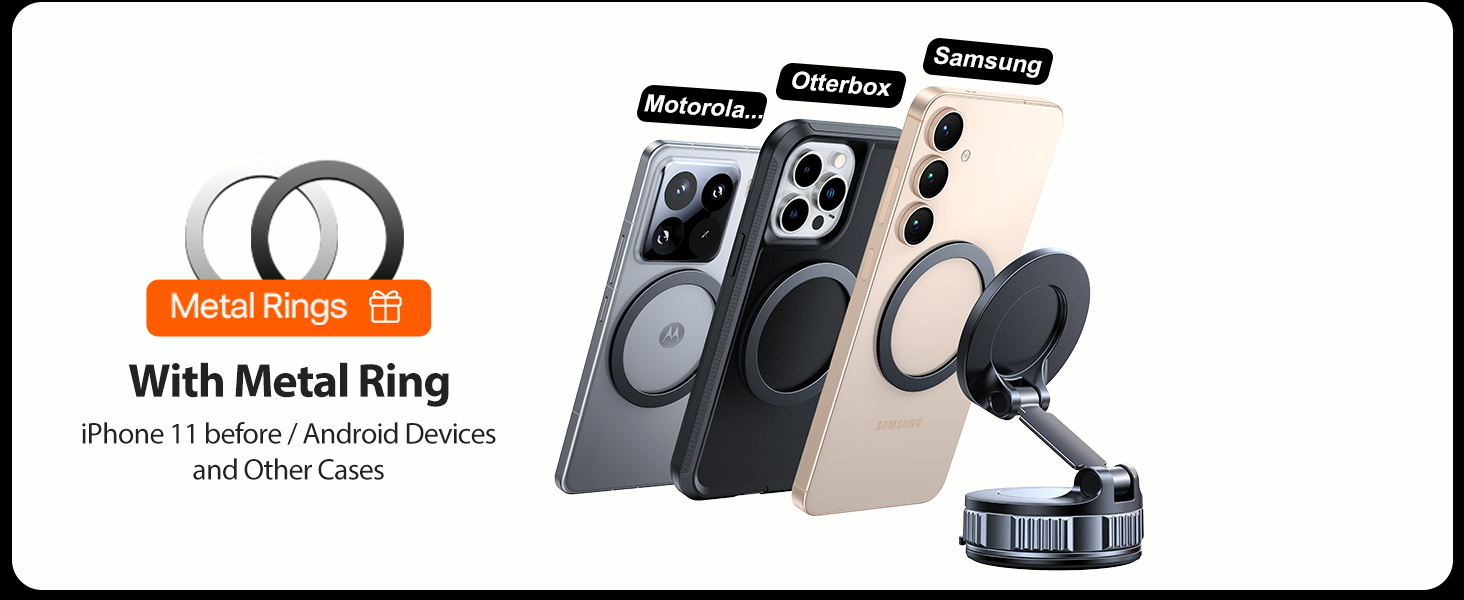 Android cell phone holder car mount