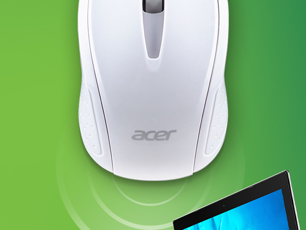 Acer Mouse White mod2