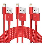 QZIIW iPhone Charger Cable 10 Ft [Apple MFI Certified], 3Pack 10 Feet Long USB to Lightning Cable...