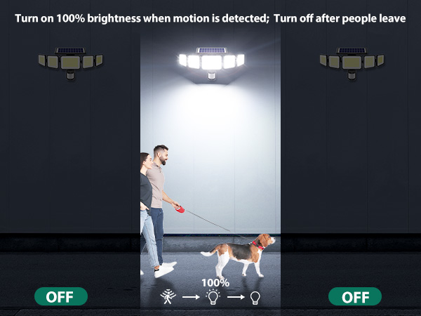best bright solar motion lights