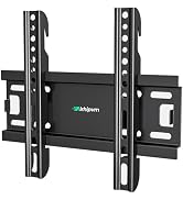 Alrhipvm Fixed TV Wall Mount for 14-43 Inches Flat Screen TVs, Low Profile TV Mount Bracket Hold ...