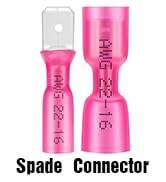 Heat Shrink Spade Connectors