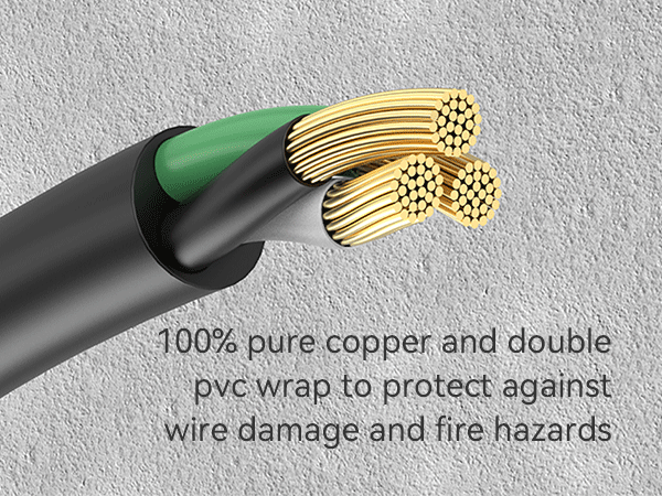 short extensio ncord black 3 prong