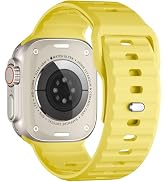Charlam Sport Band Compatible with Apple Watch Ultra 2/Ultra Band, for Apple Watch Bands for Men ...