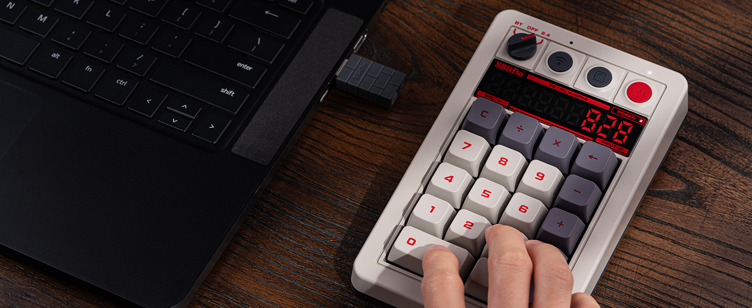 Retro 18 Mechanical Numpad for Windows and Android 