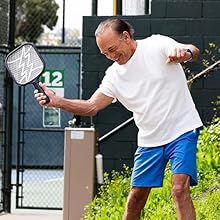 Electric Fly Swatter Racket, Mosquito Zapper Racket, Fly Zapper for Indoor and Outdoor