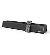 Sound Bar, BESTISAN 50 Watts Soundbar with HDMI, Optical, AUX, USB,Sub Out and Bluetooth Connecti...