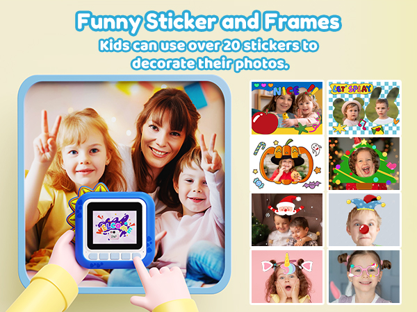 Kids Instant Camera Toy