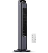 Antarctic Star 36" Smart Tower Fan for Bedroom with WiFi &amp; App Control, 23ft/s High-Velocity, 34d...