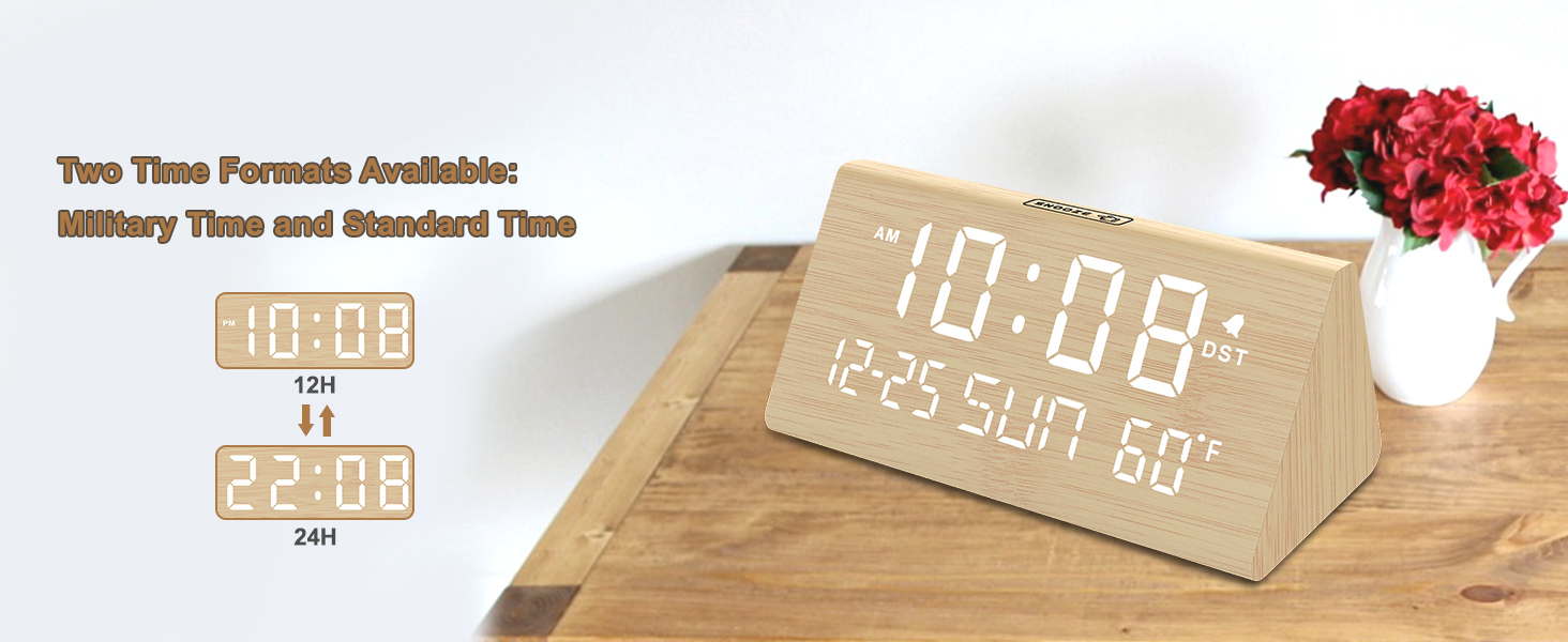 digital clocks for bedrooms