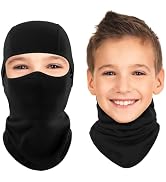 Ameceres Kids Balaclava Ski Mask Cold Weather Windproof Tactical Face Mask Winter for Skiing Snow...