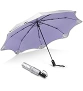 G4Free Round-Corner Sun Travel Umbrella, UPF 50+ UV Protection 46 Inch Auto Open Close Umbrella, ...