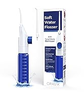 Oravix Dental Water Flosser, Tonsil Stone Remover, Gentle Oral Irrigator for Sensitive Teeth and ...