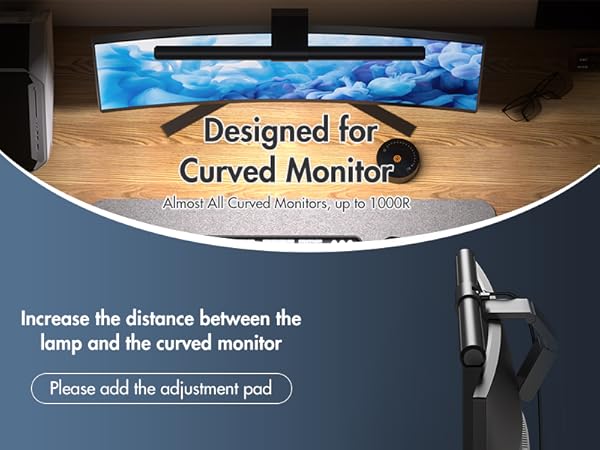 monitor light bar with remote