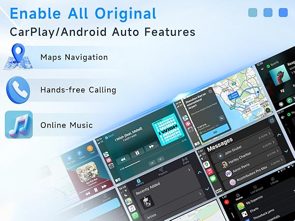 Wireless Car Play Android Auto