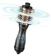 TYMO 2.0 Hair Blow Dryer Brush - Blowout Hot Air Brush, One Step Volumizer, Upgraded 2 Inch Barre...