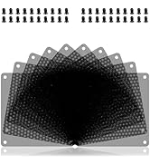 YIMATEECO 140mm Fan Dust Filter PC, 10Pack PVC Computer Dust Filter Mesh Dustproof Case Cover PC ...