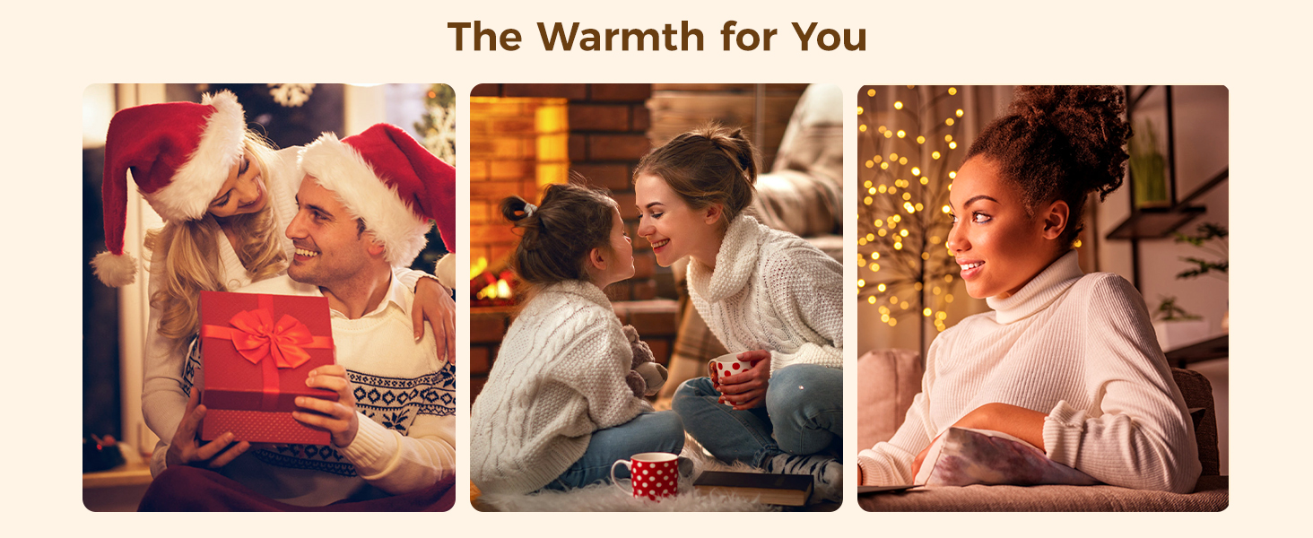 Multiple OCOOPA hand warmers in different colors, gift set and electric pocket heater.