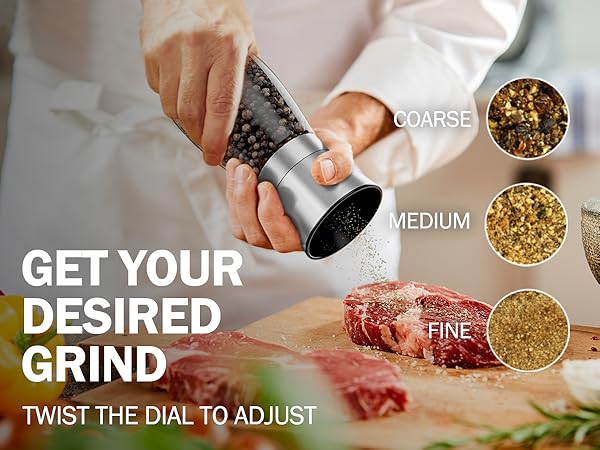 salt and pepper grinder set