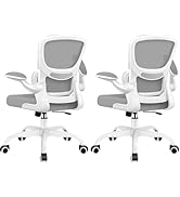 BESTFAIR Office Chair Ergonomic Desk Chair, Breathable Mesh Comfy Chair with Lumbar Support, Comp...