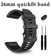 fenix 6x bands silicone