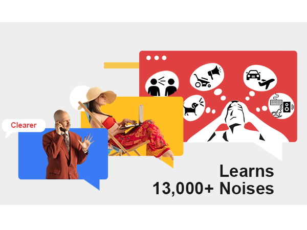 Trained on 13,000+ Noises. Crystal-Clear Meetings Delivered.