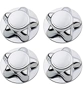 B4B BANG 4 BUCK 4 Packs 7" Center Cap with 5-Lug Steel Wheel Chrome for Ford 1997-2003 F150 F-150...