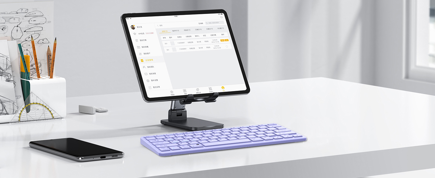 Bluetooth Keyboard for iPad-5