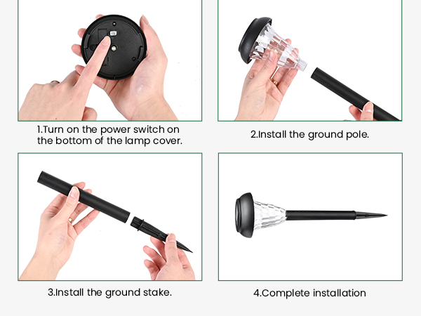 outdoor solar lights for yard